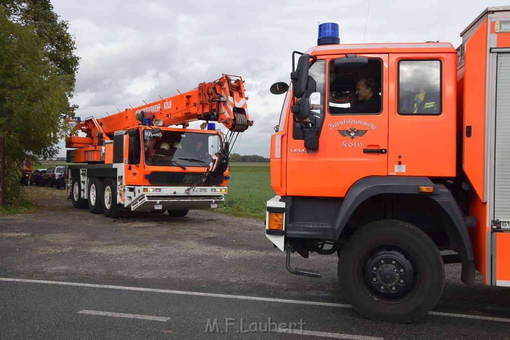 Einsatz BF Koeln PKW im See Koeln Esch P284.JPG - Miklos Laubert